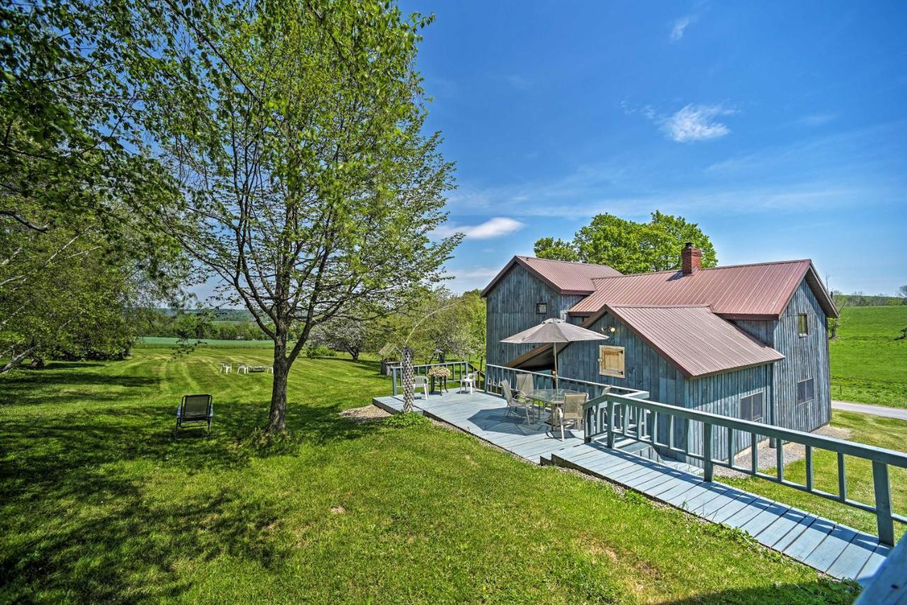 Country Escape With Sauna, 10 Mi To Cooperstown Richfield Springs Exterior photo